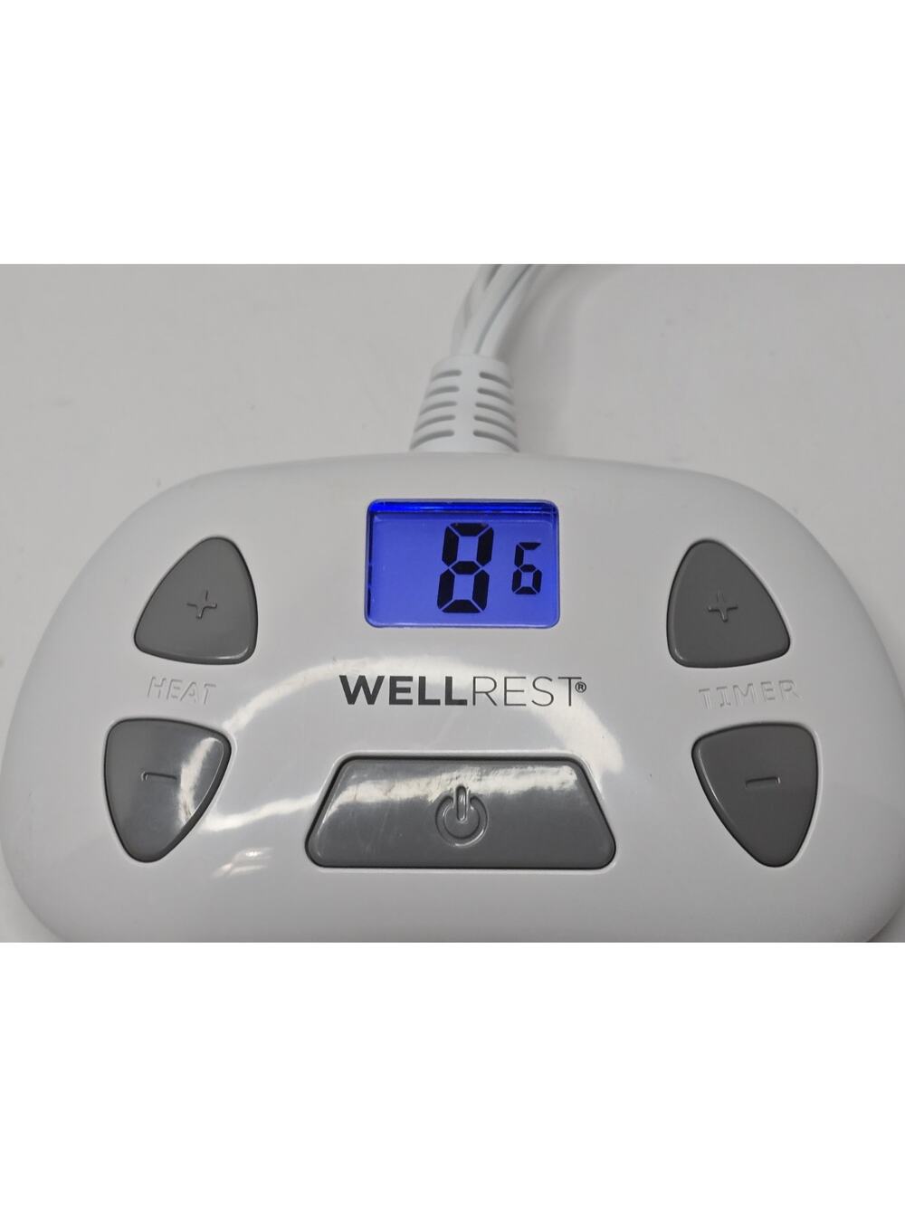 Wellrest Well Rest PFI-DTC-FB2 Three Prong Digital Electric Blanket Control 100W